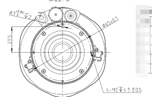 100 mm F1.2 1280×1024@12μm LWIR Fixed-Focus Lens with Germanium-to-Chalcogenide Upgrade for Thermal Imaging